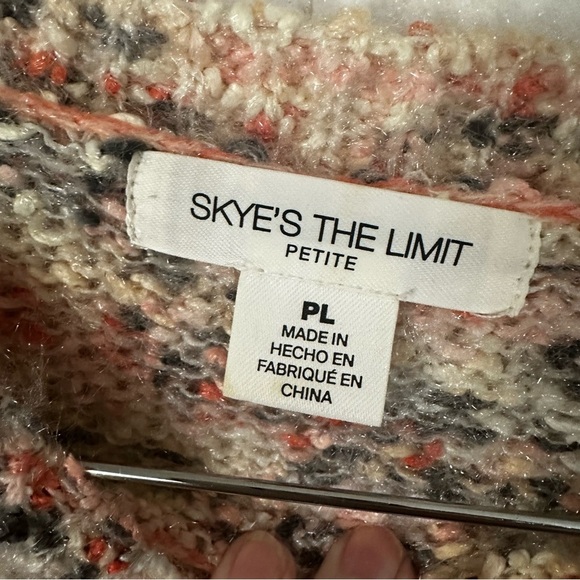 Skye’s the Limit Cozy Multicolor Knit Sweater - Picture 3 of 4